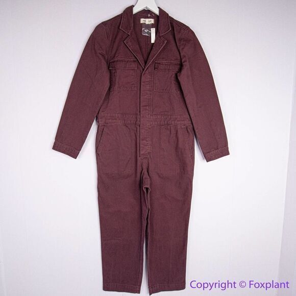 NEW Madewell Petite Warm-Brushed Signature Coverall Jumpsuit, Petite XS - Picture 3 of 16
